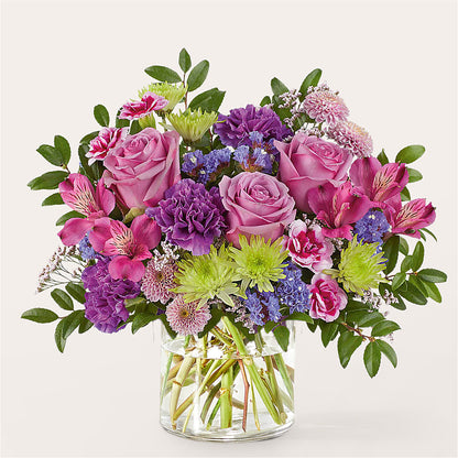 Glass Half Full Bouquet – MARY'S GIFT SHOP, Watsonville CA
