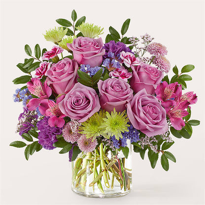 Glass Half Full Bouquet – MARY'S GIFT SHOP, Watsonville CA