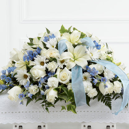 Tender Treasure Casket Spray – MARY'S GIFT SHOP, Watsonville CA