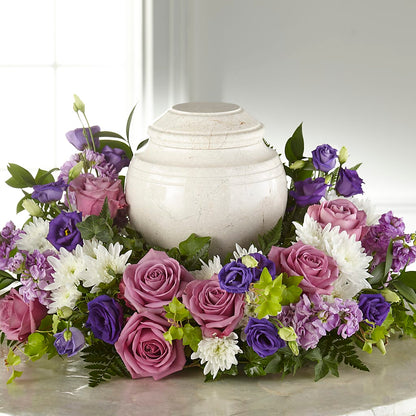 Blooming Sympathy Cremation Adornment – MARY'S GIFT SHOP, Watsonville CA