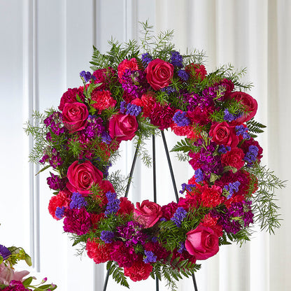 Calming Colors Wreath – MARY'S GIFT SHOP, Watsonville CA