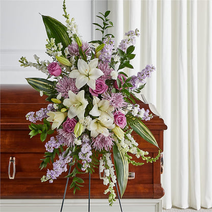 Grateful Hearts Standing Spray – MARY'S GIFT SHOP, Watsonville CA