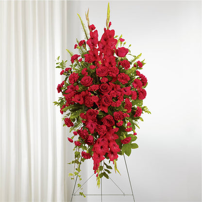 From the Heart Standing Spray – MARY'S GIFT SHOP, Watsonville CA