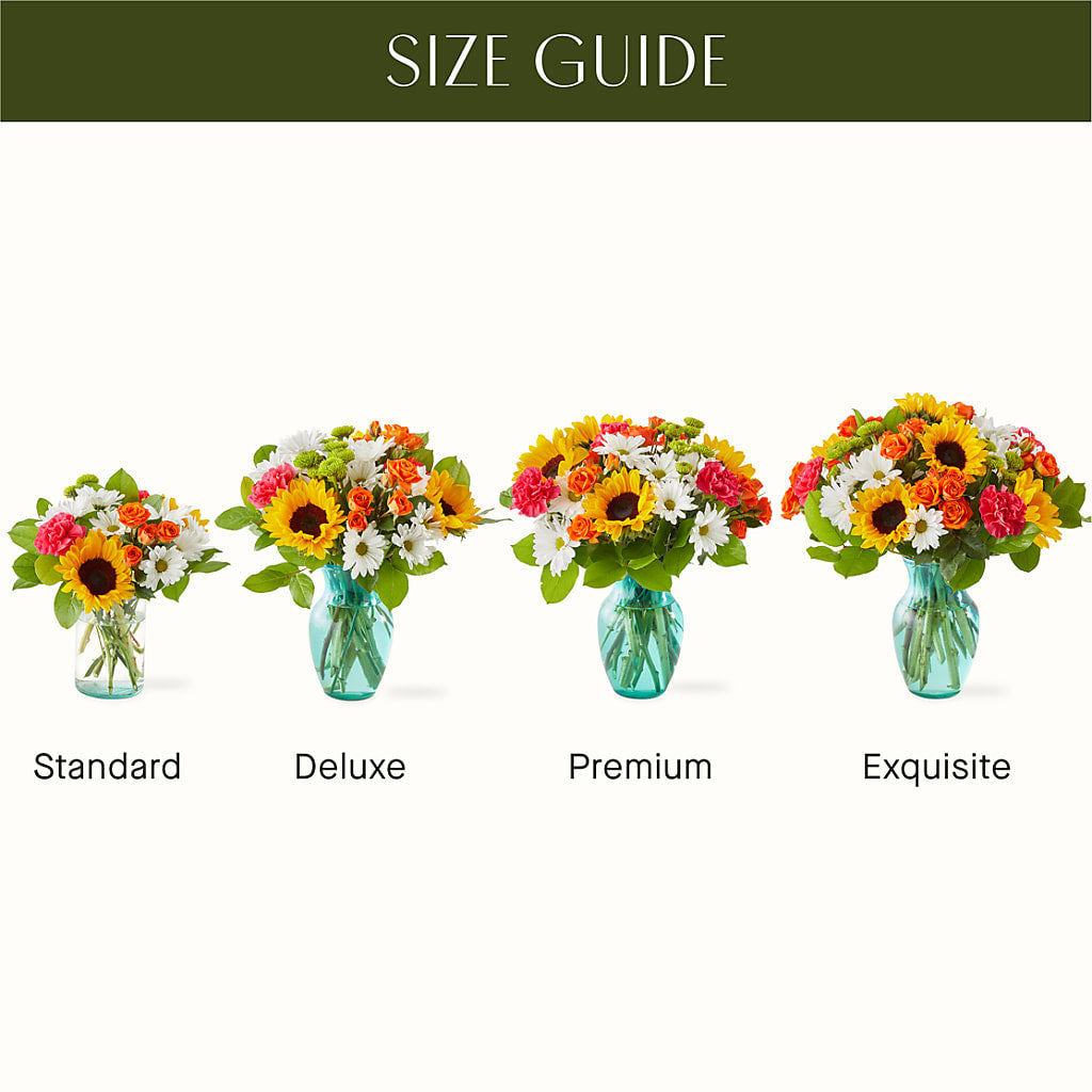 Sun-drenched Blooms Bouquet – MARY'S GIFT SHOP, Watsonville CA