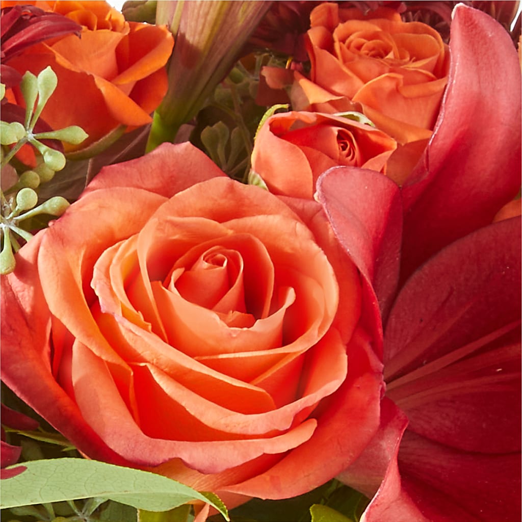 Crimson Leaves Bouquet – MARY'S GIFT SHOP, Watsonville CA