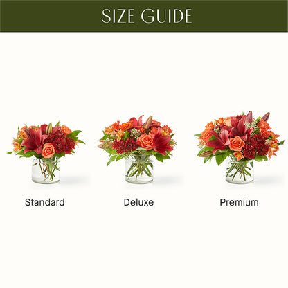 Crimson Leaves Bouquet – MARY'S GIFT SHOP, Watsonville CA
