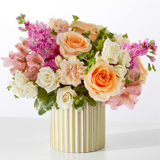 Paradise Bouquet with Ivory Vase – MARY'S GIFT SHOP, Watsonville CA