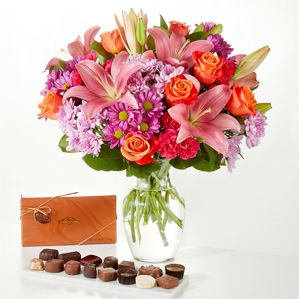 One and Only Bouquet and Chocolate Bundle