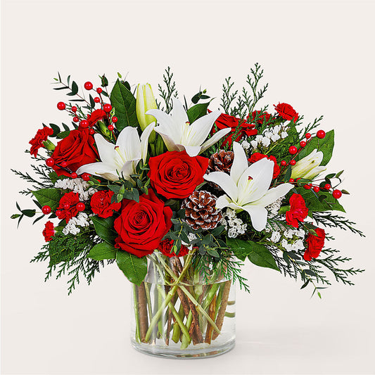 Best in Snow Bouquet – MARY'S GIFT SHOP, Watsonville CA