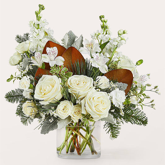 Fresh Snowfall Bouquet – MARY'S GIFT SHOP, Watsonville CA